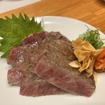 魚楽唐唐 - 和牛タタキ