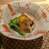 古今 本店 - 梅コース(全5品4,500)前菜　あおりいかのわた和え