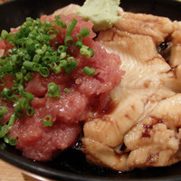 鮨 からく - 中落ちと穴子はこんなかんじ