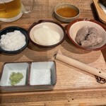 山芋の多い料理店 川崎 - 3種のトロロ食べ比べ