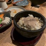 山芋の多い料理店 川崎 - 麦とろご飯（黒）