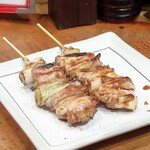 やきとり 正や - ねぎま２本