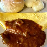 カフェ 金澤園 - オムレツ　デミグラスソース