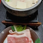 湯宿 梅ぞ乃 - 豆乳鍋