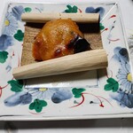 湯宿 梅ぞ乃 - 田楽味噌焼き