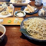 松郷庵　甚五郎 - 天付きそば