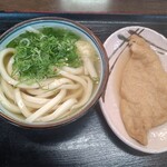中西うどん - かけの小とおあげ