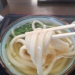 中西うどん - 太くて私の好みの麺