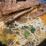 四川屋台 - パーコー担々麺のアップ