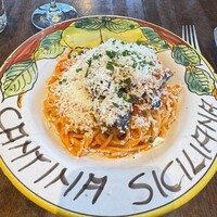 カンティーナ シチリアーナ トゥット イル マーレ 銀座4丁目 - お皿もそれぞれ違う絵柄で楽しい