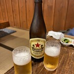 大漁酒場 - 瓶ビール(750円)