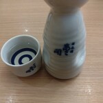 すし江戸 - あさ開（熱燗）