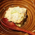 わらやき屋 - 出し巻き卵　鴨そぼろ餡