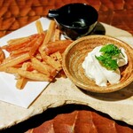 わらやき屋 - 芋ケンピとマスカルポーネ