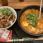 カルビ丼とスン豆腐専門店 韓丼 - 