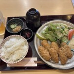 岩むら - カキフライ定食(1850円)