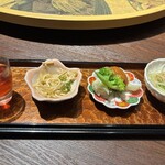四季亭 滝の水店 - 前菜三種