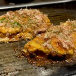 味乃家 - チーズで味変、、、ってこれ4品目やけど(〃'▽'〃)