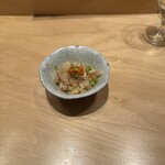 恵比寿 鮨 謙心 - カニの炊き込みご飯