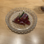 恵比寿 鮨 謙心 - 鰹藁焼き