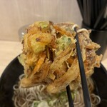 かき揚げそば 吉利庵 - 