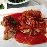 松鶴楼 - コレが看板メニューの｢松鼠桂魚（ソンシューグイユゥ）｣です。