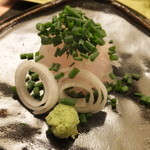 旬菜 おぐら家 - 皮ハギ刺し