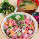 浜焼太郎 - バラちらし丼定食