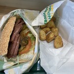 サブウェイ アスナル金山店 - ローストビーフサンドイッチ