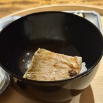 温石 - 新米の上に甘鯛の炭火焼きがまた格別に幸せでした。