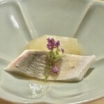 温石 - カンパチ　山葵、冬瓜　