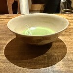 温石 - 〆のお抹茶