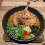 GARAKU - 炙り豚角煮＆やわらかチキンレッグと野菜