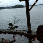 南三陸ホテル観洋 - 露天風呂からの太平洋