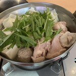 博多の屋台横丁 喜水丸 - 水炊き鍋