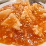 中華料理福臨門 - イカのチリソース煮850円