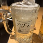 博多もつ鍋 いちたか - デュワーズハイボール　5杯飲りましたよ