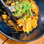 江坂イタリアン ラッポルティ - 秋刀魚とイカのパスタ