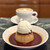anea cafe 松見坂 - 料理写真:『生キャラメルと岩塩の固めプリン¥820』 『CAFE LATTLE¥700』
