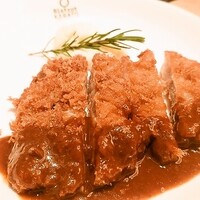 ビストロカラト - ポークカツレツ、デミグラスソース