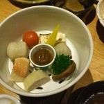 玉之湯 - 朝食の蒸し物(2014年)