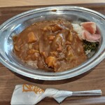 カレーショップ インデアン - 料理写真:野菜(数量限定)辛口 ごはん少なめ
