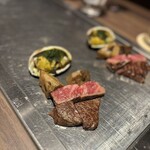 鉄板和食とワイン 萬鉄 - 