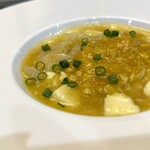 館山美食倶楽部 - 上海蟹とフカヒレと豆腐の煮込み