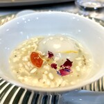 館山美食倶楽部 - 胡麻団子 自家製甘酒のお汁粉 金木犀の香り