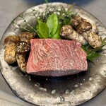 館山美食倶楽部 - 里見伏姫牛シンシン・岩手県産松茸