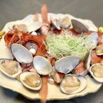 館山美食倶楽部 - 金目鯛と蛤の香り蒸し・ 松茸と蛤と金華火腿のスープ