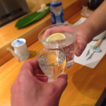 寿司光 - 141120　カンパイ！