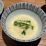 日本料理FUJI - 伊勢海老の出汁で茶漬けに　おそろしく美味しかった