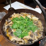 柳家錦 - きのこと猪との鍋